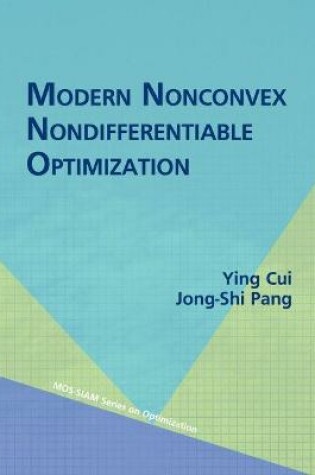 Cover of Modern Nonconvex Nondifferentiable Optimization