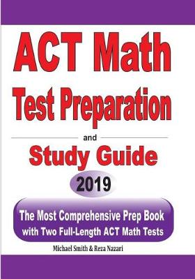 Book cover for ACT Math Test Preparation and study guide