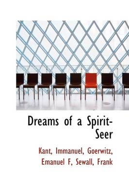 Book cover for Dreams of a Spirit-Seer