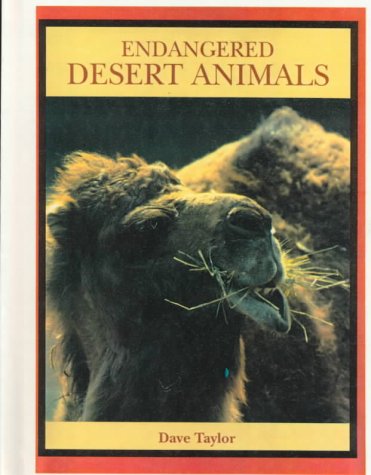 Book cover for Endangered Desert Animals