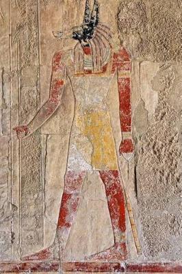 Book cover for Anubis Fresco at Temple of Hatshepsut in Luxor Egypt Journal