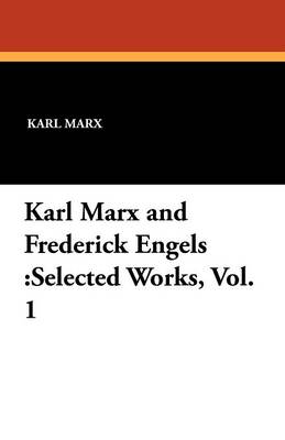 Book cover for Karl Marx and Frederick Engels