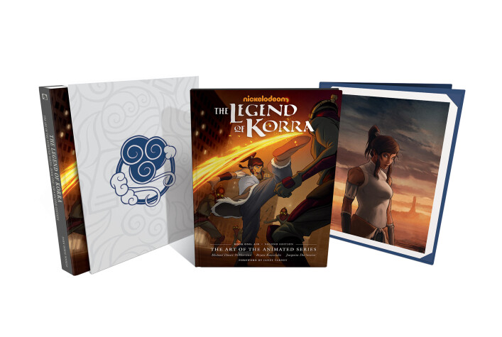 Book cover for The Legend Of Korra: The Art Of The Animated Series--book One: Air Deluxe Edition (second Edition)