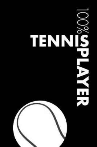 Cover of Tennis Player Notebook