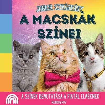 Book cover for Junior Szivárvány, A Macskák Színei