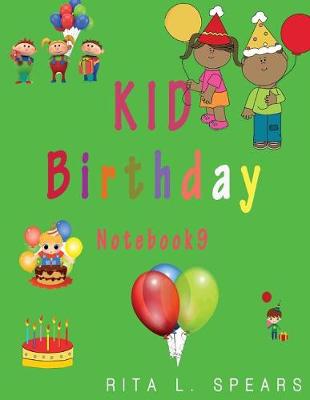 Cover of KID Birthday Notebook9