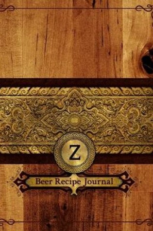 Cover of Z Beer Recipe Journal