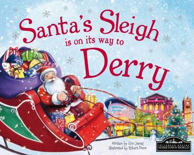 Book cover for Santa's Sleigh is on its Way to Derry