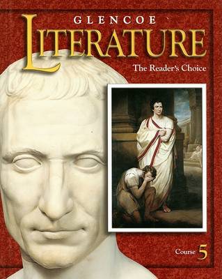 Book cover for Glencoe Literature, Student Edition, Grade 10