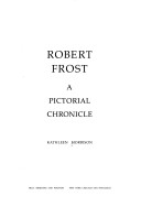 Book cover for Robert Frost