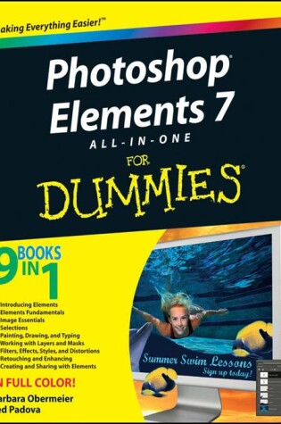 Cover of Photoshop Elements 7 All-in-One For Dummies