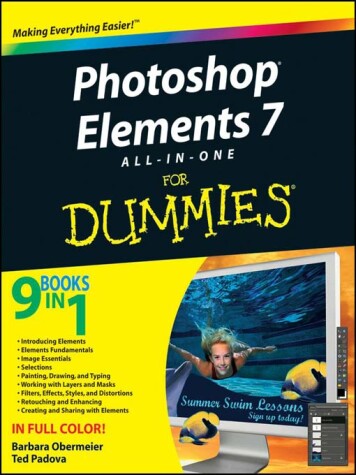 Book cover for Photoshop Elements 7 All-in-One For Dummies