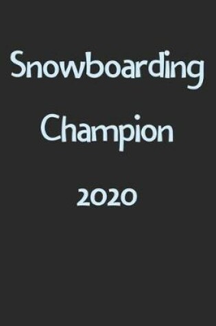 Cover of Snowboarding Champion 2020