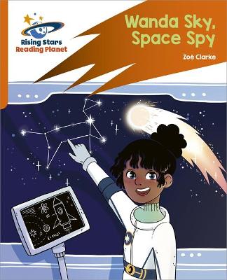 Book cover for Reading Planet: Rocket Phonics – Target Practice – Wanda Sky, Space Spy – Orange