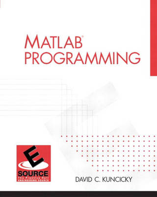 Book cover for MATLAB Programming