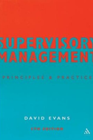 Cover of Supervisory Management