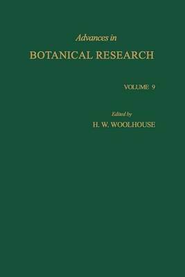 Cover of Advances in Botanical Research V9 APL