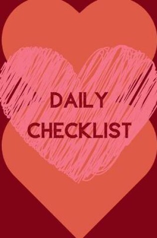 Cover of Daily Checklist (6x9inch)