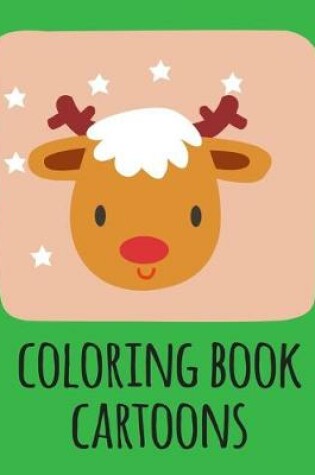 Cover of coloring book cartoons