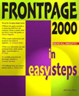 Book cover for FrontPage 2000 in Easy Steps