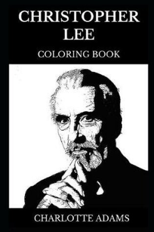 Cover of Christopher Lee Coloring Book