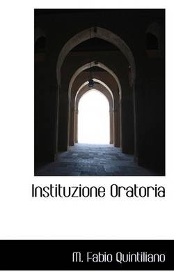 Book cover for Instituzione Oratoria