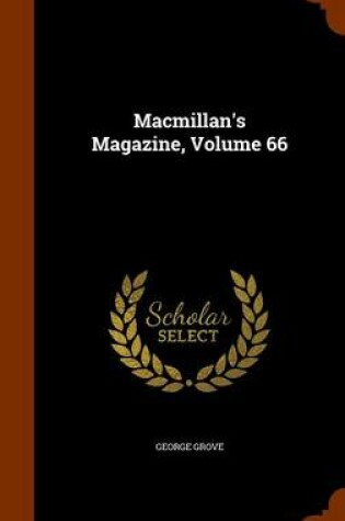 Cover of MacMillan's Magazine, Volume 66