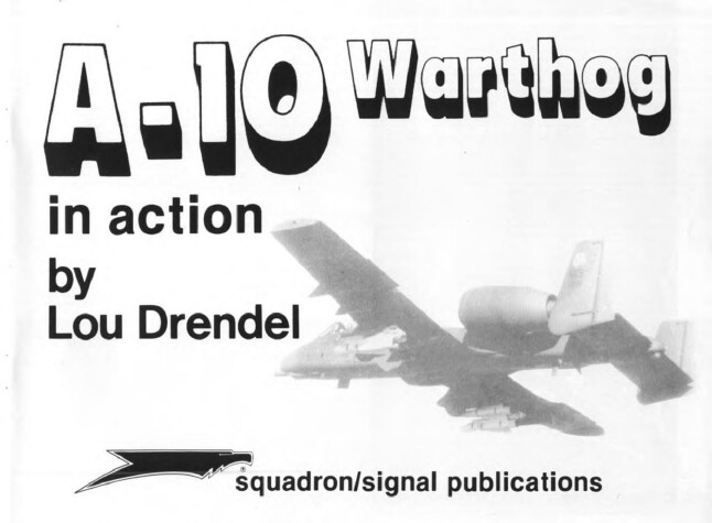 Book cover for A-10 Warthog