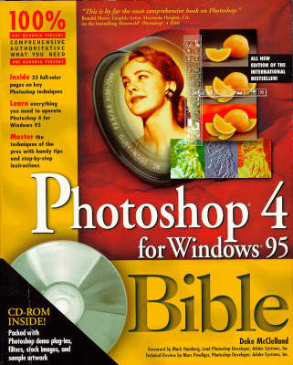 Book cover for Photoshop 4 for Windows 95 Bible