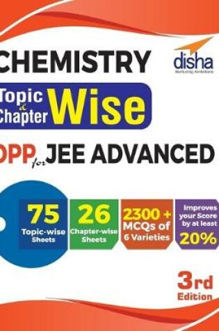 Cover of Chemistry Topic-wise & Chapter-wise DPP (Daily Practice Problem) Sheets for JEE Advanced 3rd Edition