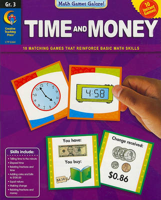 Cover of Time and Money, Grade 3