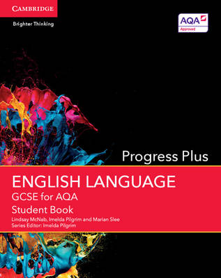Book cover for GCSE English Language for AQA Progress Plus Student Book