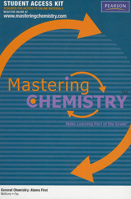 Book cover for Mastering Chemistry Student Access Kit for General Chemistry