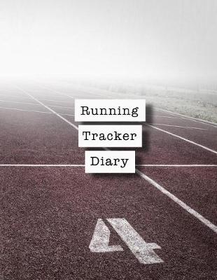 Book cover for Running Tracker Diary