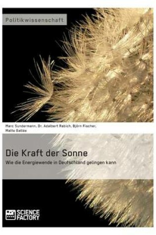 Cover of Die Kraft der Sonne. Wie die Energiewende in Deutschland gelingen kann