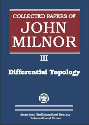 Cover of Collected Papers of John Milnor, Volume III
