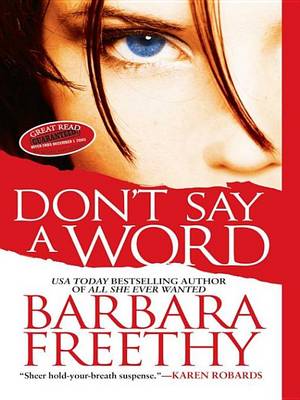 Book cover for Don't Say a Word