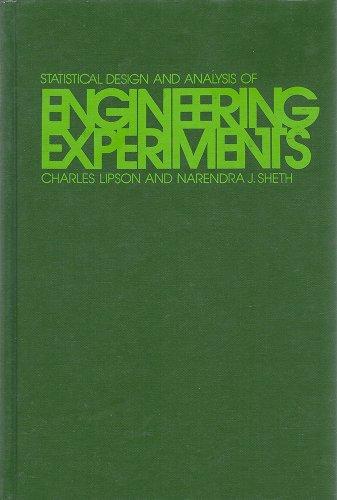 Book cover for Statistical Design and Analysis of Engineering Experiments