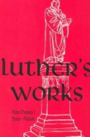 Cover of Luther's Works Vol 20