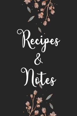 Book cover for Recipes and notes.