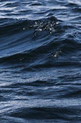 Book cover for Journal Churning Ocean Waves Sea Open Water