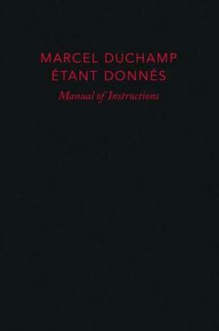 Cover of Manual of Instructions