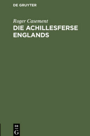 Cover of Die Achillesferse Englands