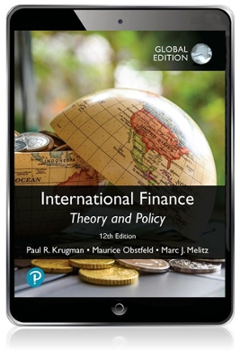 Book cover for International Finance: Theory and Policy, Global Edition