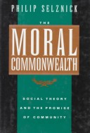 Book cover for The Moral Commonwealth