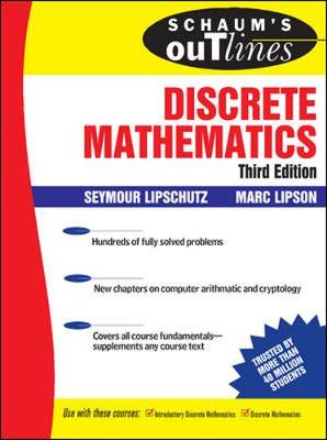 Book cover for EBK Schaum's Outline of Discrete Mathema