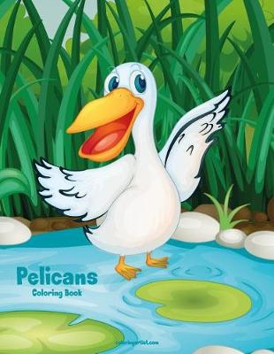 Cover of Pelicans Coloring Book 1