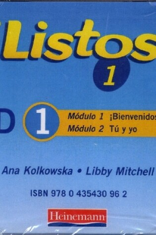 Cover of Listos 1 Audio CDs 1-3 Pack 2006 Edition