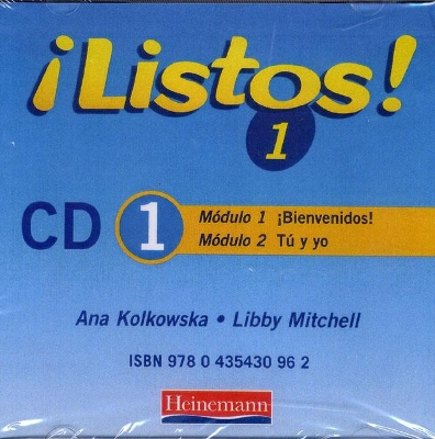 Cover of Listos 1 Audio CDs 1-3 Pack 2006 Edition