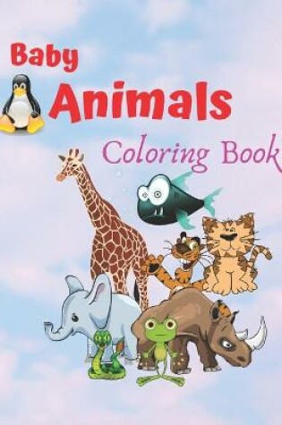 Cover of Baby Animals Coloring Book